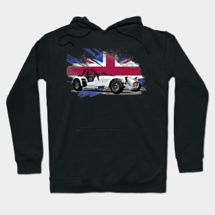 Caterham 7 United Kingdom Print Hoodie